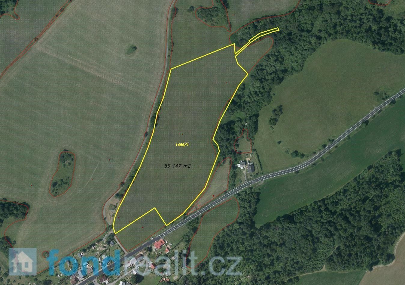 Prodej zemědělský pozemek - Moravský Beroun, 55 147 m²
