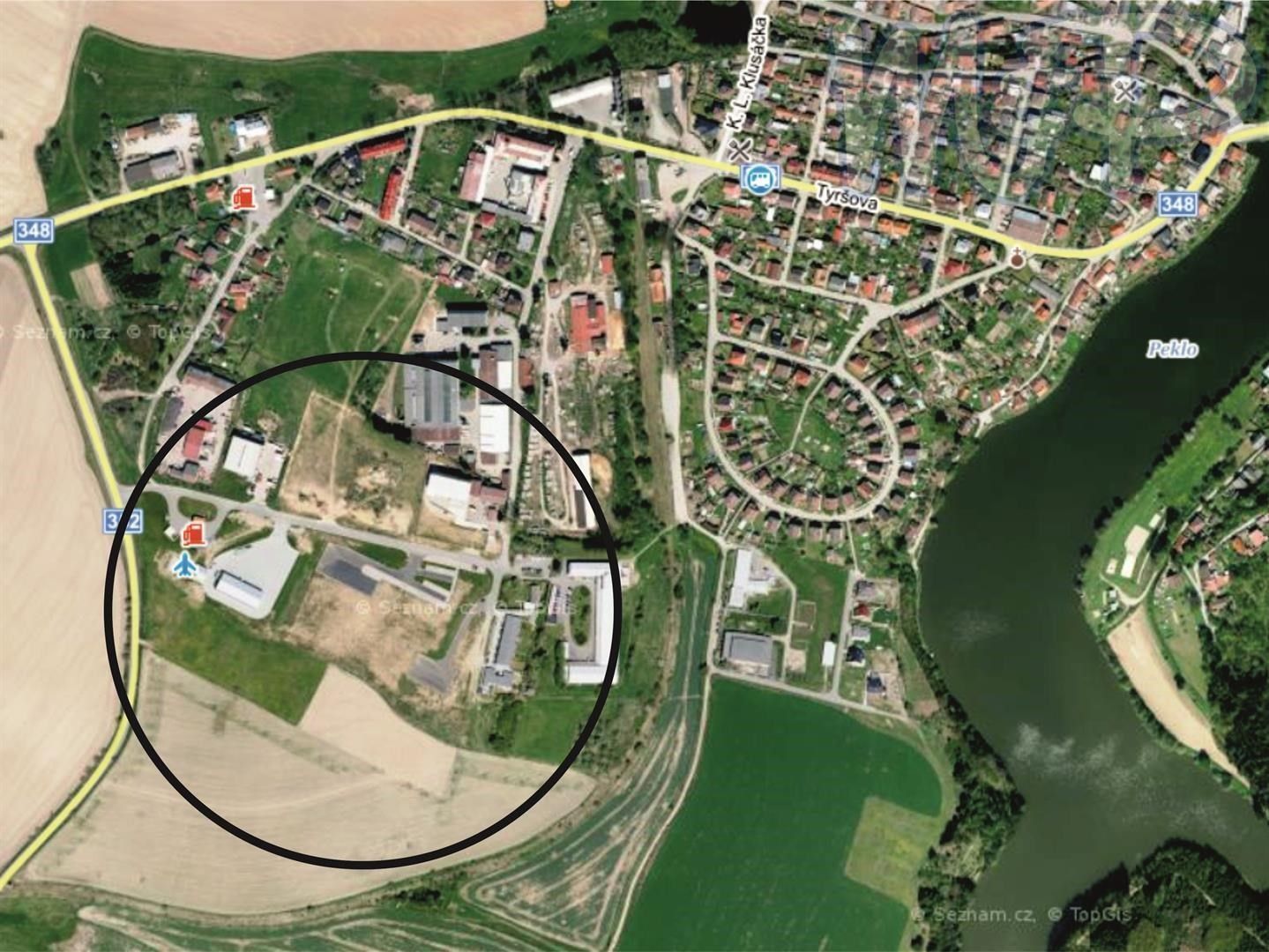 Prodej komerční pozemek - Polná, 23 731 m²