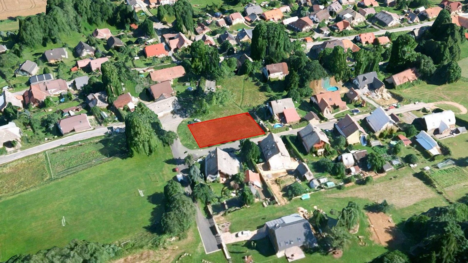 Prodej pozemek pro bydlení - Fryšava pod Žákovou horou, 846 m²
