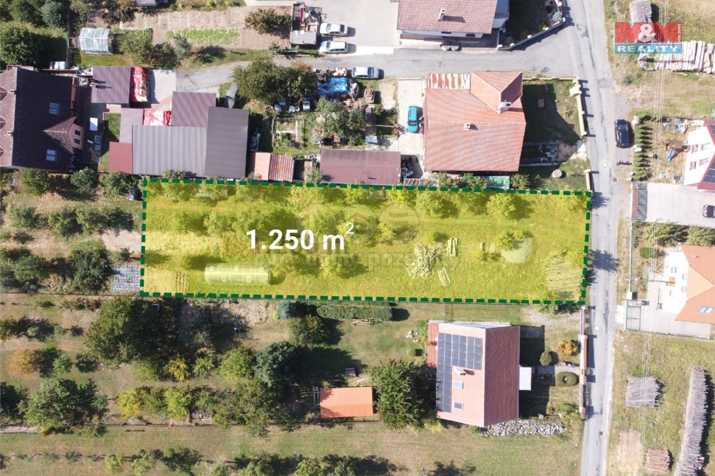 Pozemky pro bydlení, Přibyslavice, 1 250 m²