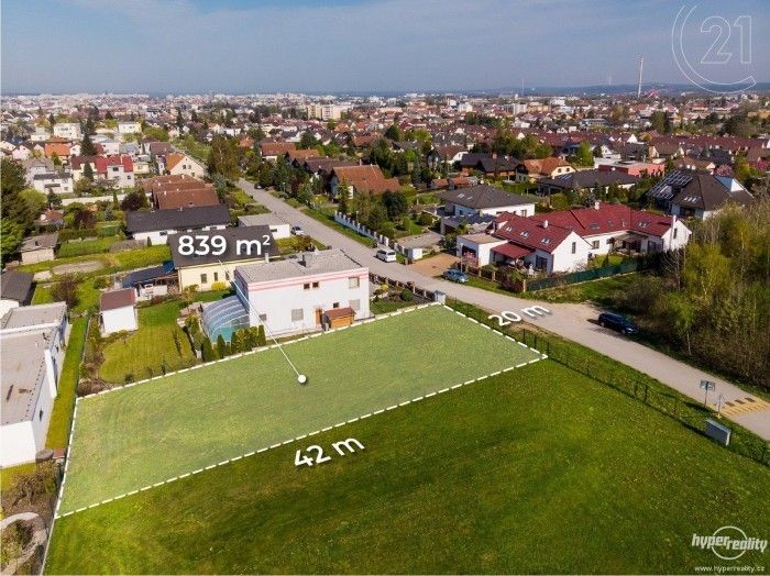 Prodej pozemek pro bydlení - Stará cesta, České Budějovice 5, 839 m²