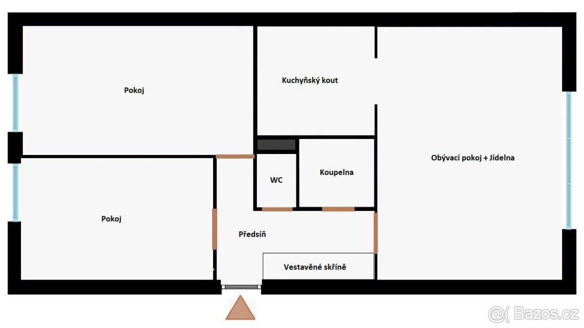Prodej byt 3+kk - Praha, 141 00, 56 m²