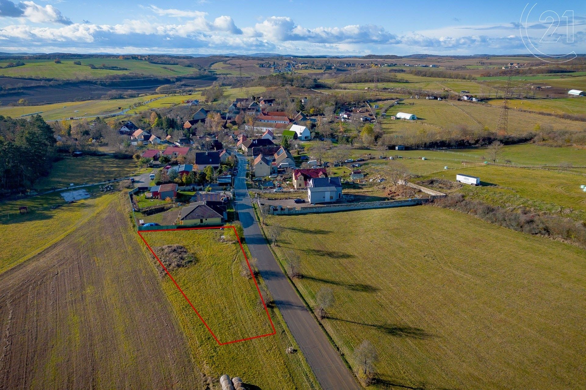 Pozemky pro bydlení, Trněný Újezd, Mořina, 948 m²