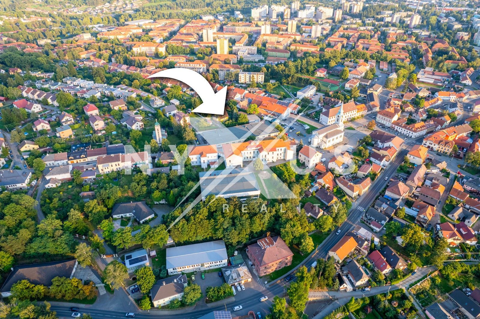 Činžovní domy, Prokopská, Příbram, 3 831 m²