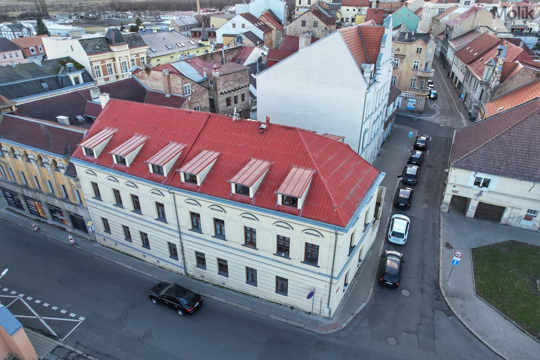 Činžovní domy, Městské příkopy, Duchcov, 669 m²