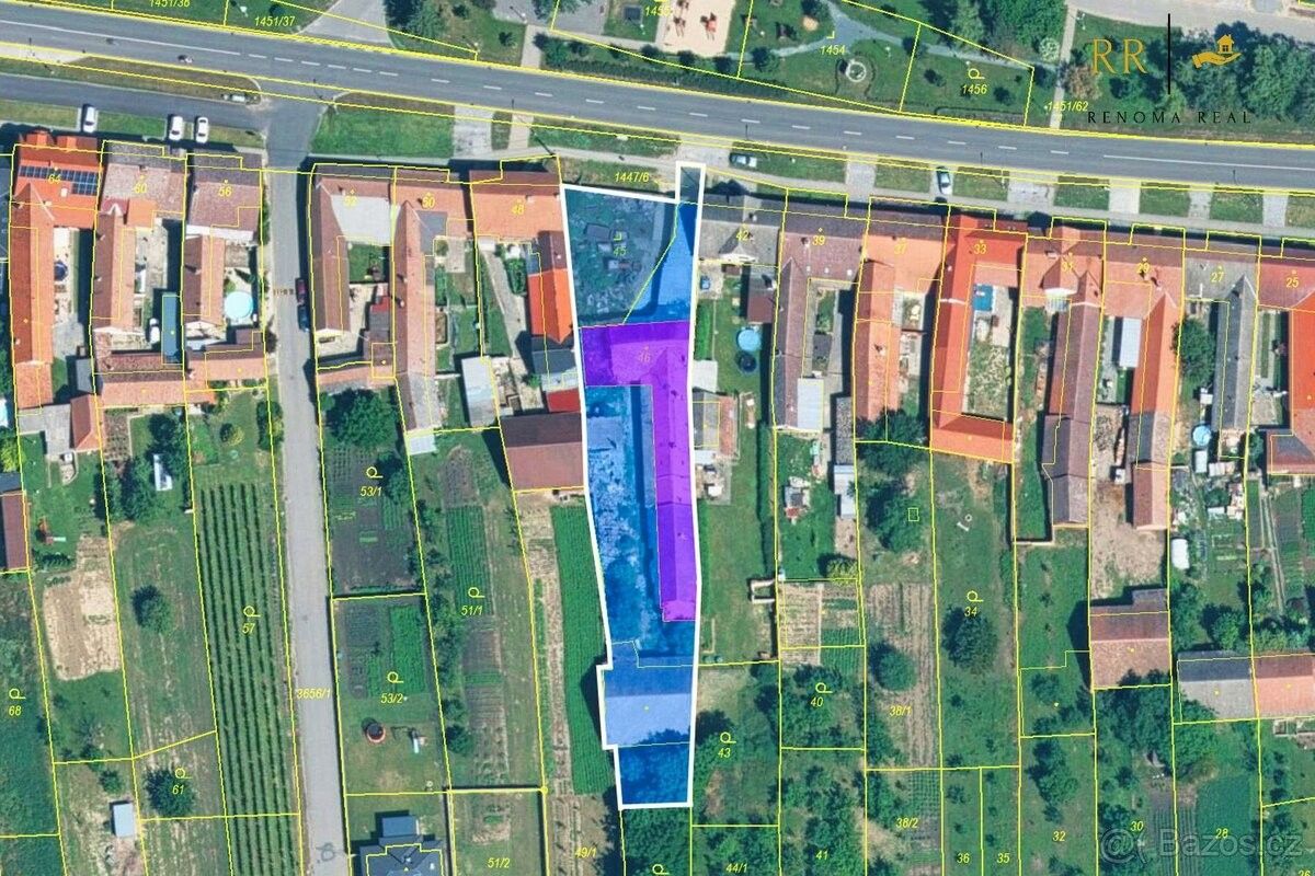 Prodej pozemek pro bydlení - Hovorany, 696 12, 1 787 m²