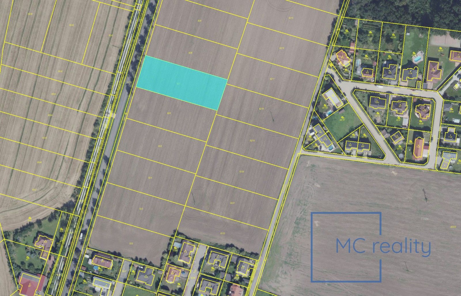 Prodej pozemek pro bydlení - Hovorčovice, 1 548 m²
