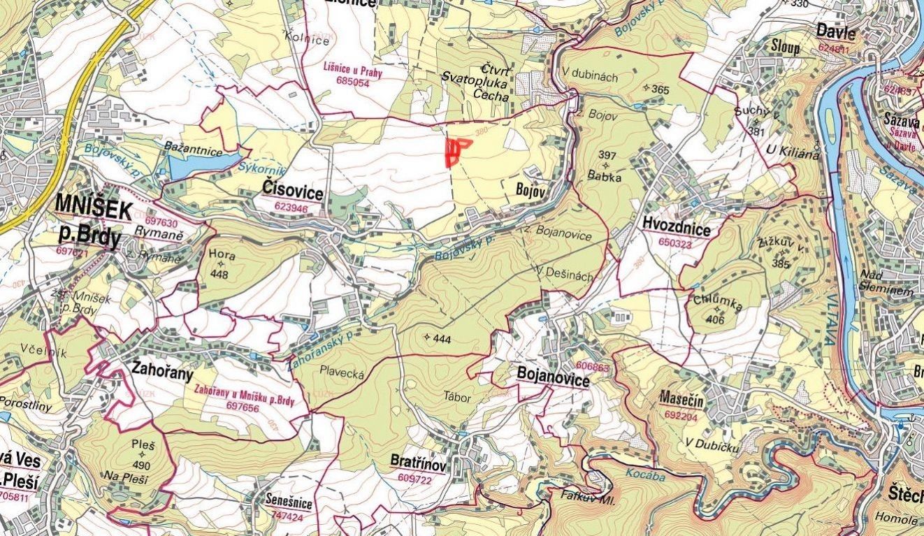 Prodej zemědělský pozemek - Čisovice, 28 965 m²
