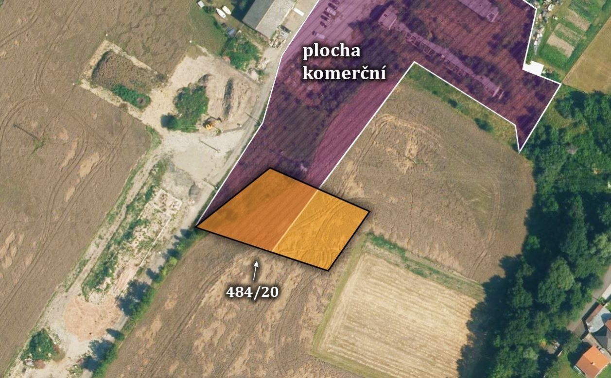 Komerční pozemky, Pardubice, 2 428 m²
