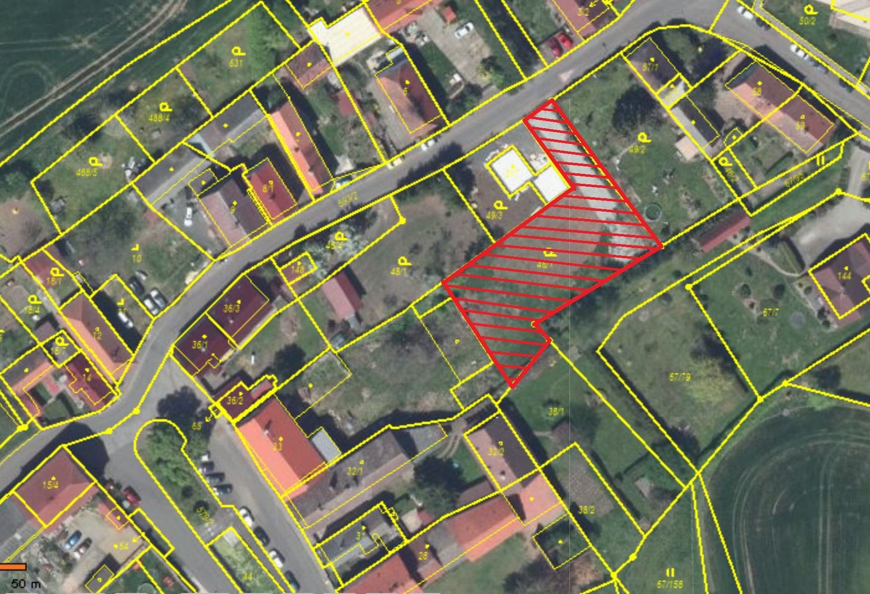Prodej pozemek pro bydlení - Dubice, Řehlovice, 1 351 m²
