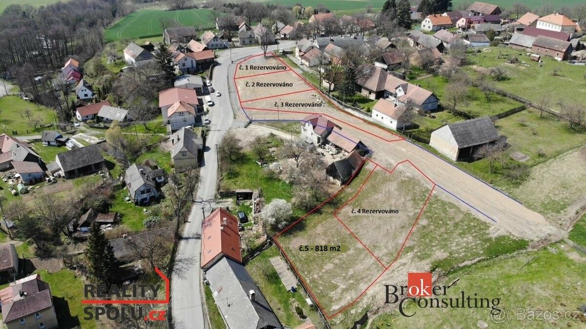 Prodej pozemek pro bydlení - Nové Mitrovice, 335 63, 818 m²
