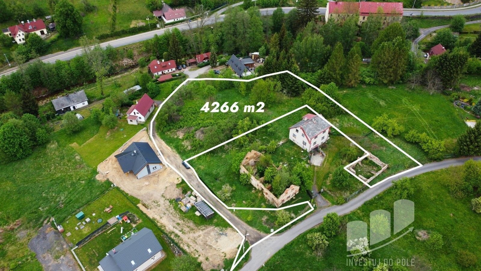 Pozemky pro bydlení, Nová Ves, 4 266 m²