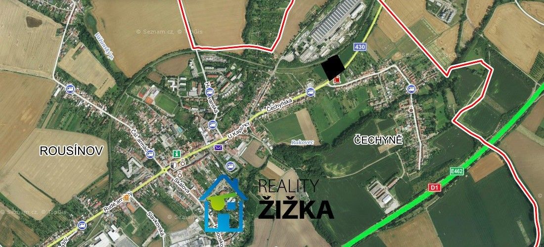 Zemědělské pozemky, Čechyně, Rousínov, 5 196 m²