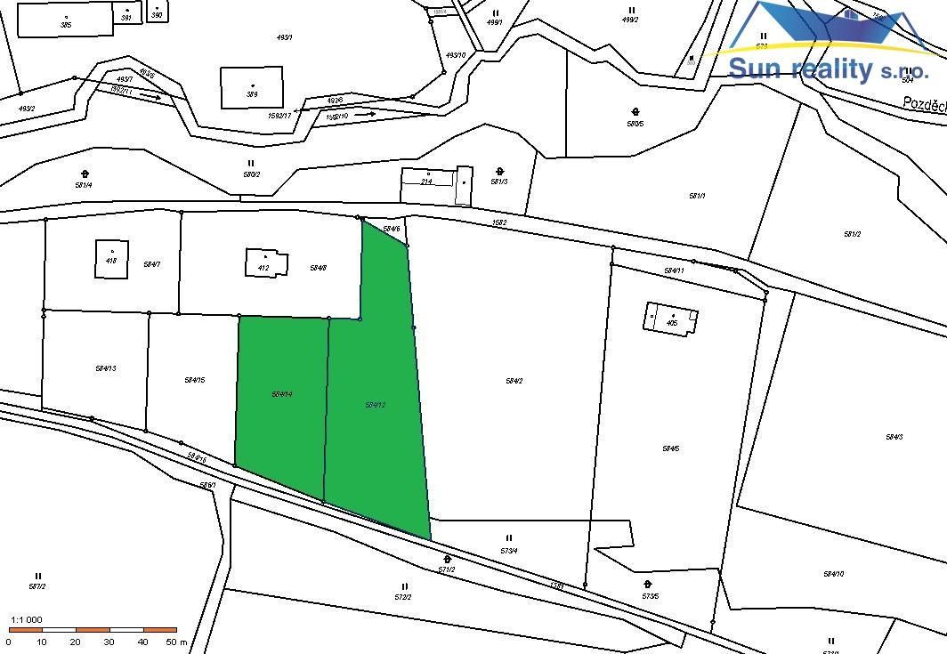 Prodej pozemek pro bydlení - Prlov, 3 393 m²