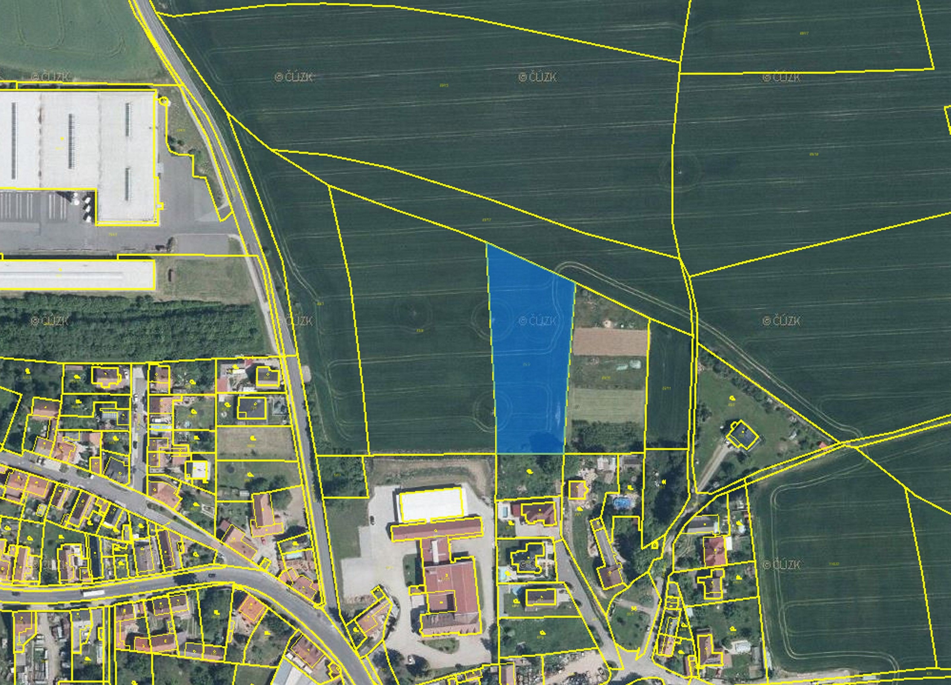 Prodej pozemek pro bydlení - V. Vlčka, Kyšice, 2 805 m²