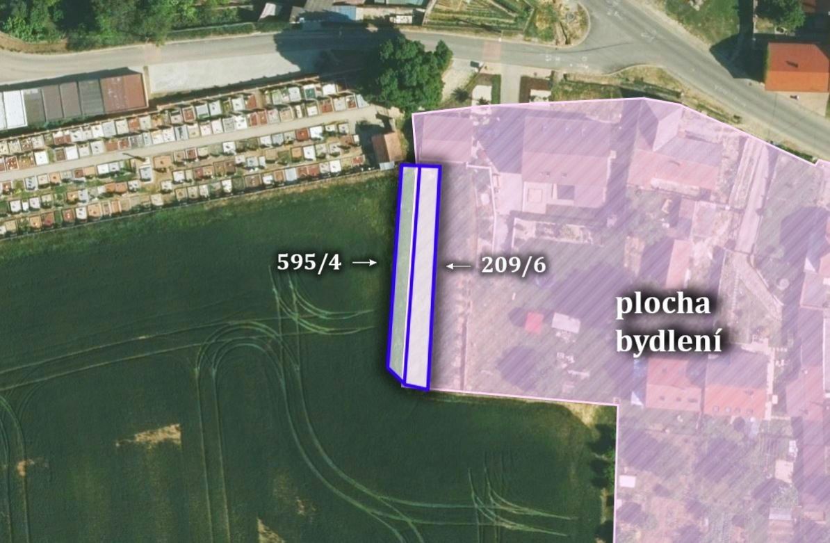 Prodej pozemek pro bydlení - Řeznovice, Ivančice, 262 m²