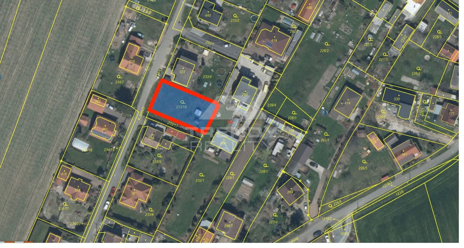 Prodej pozemek pro bydlení - K Jalovčí, Ejpovice, 594 m²