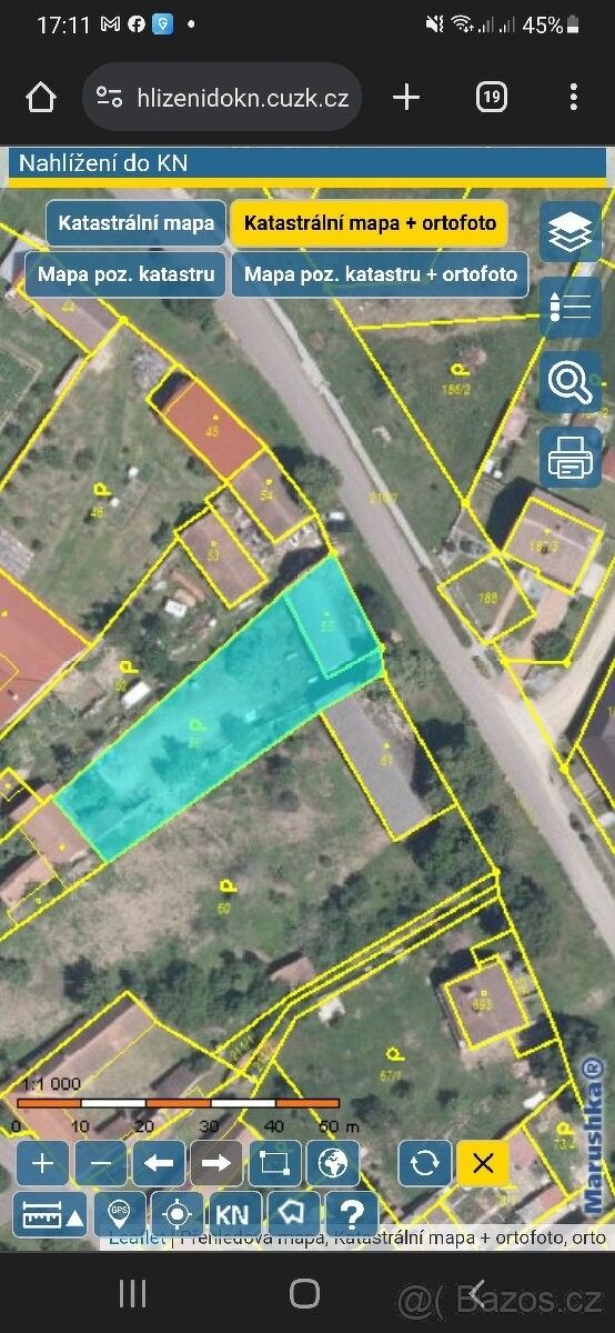 Chaty, Rouchovany, 675 57, 1 000 m²