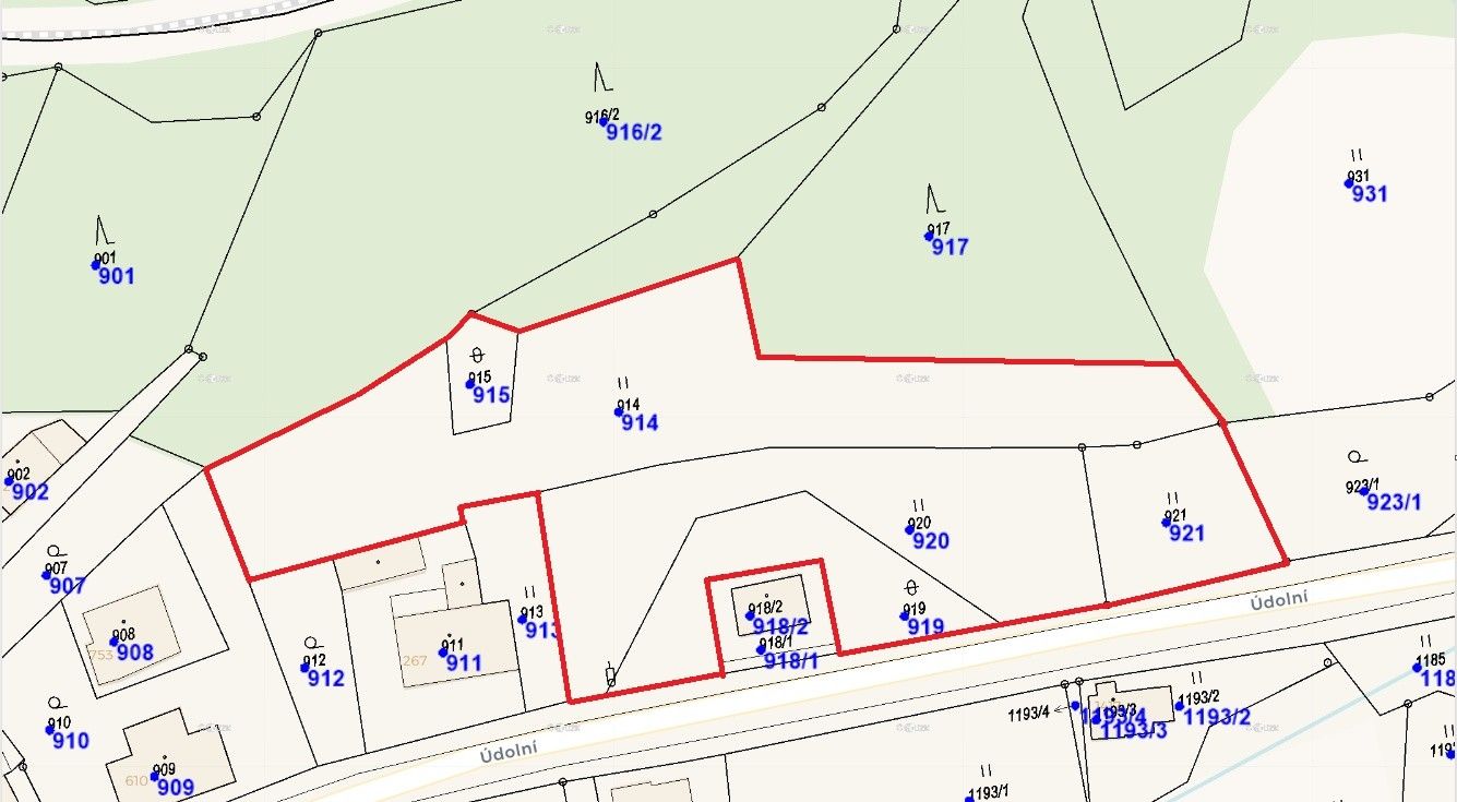 Prodej pozemek pro bydlení - Údolní, Smržovka, 4 784 m²