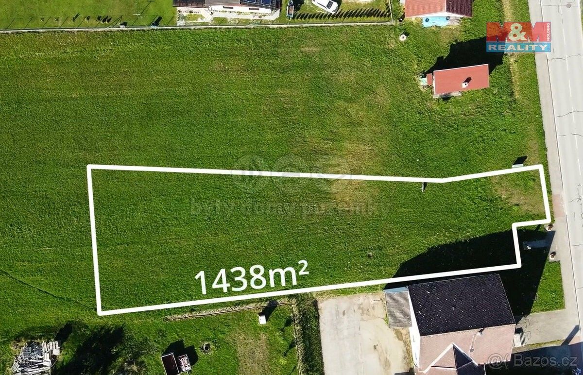 Prodej pozemek - Borovany, 373 12, 1 438 m²