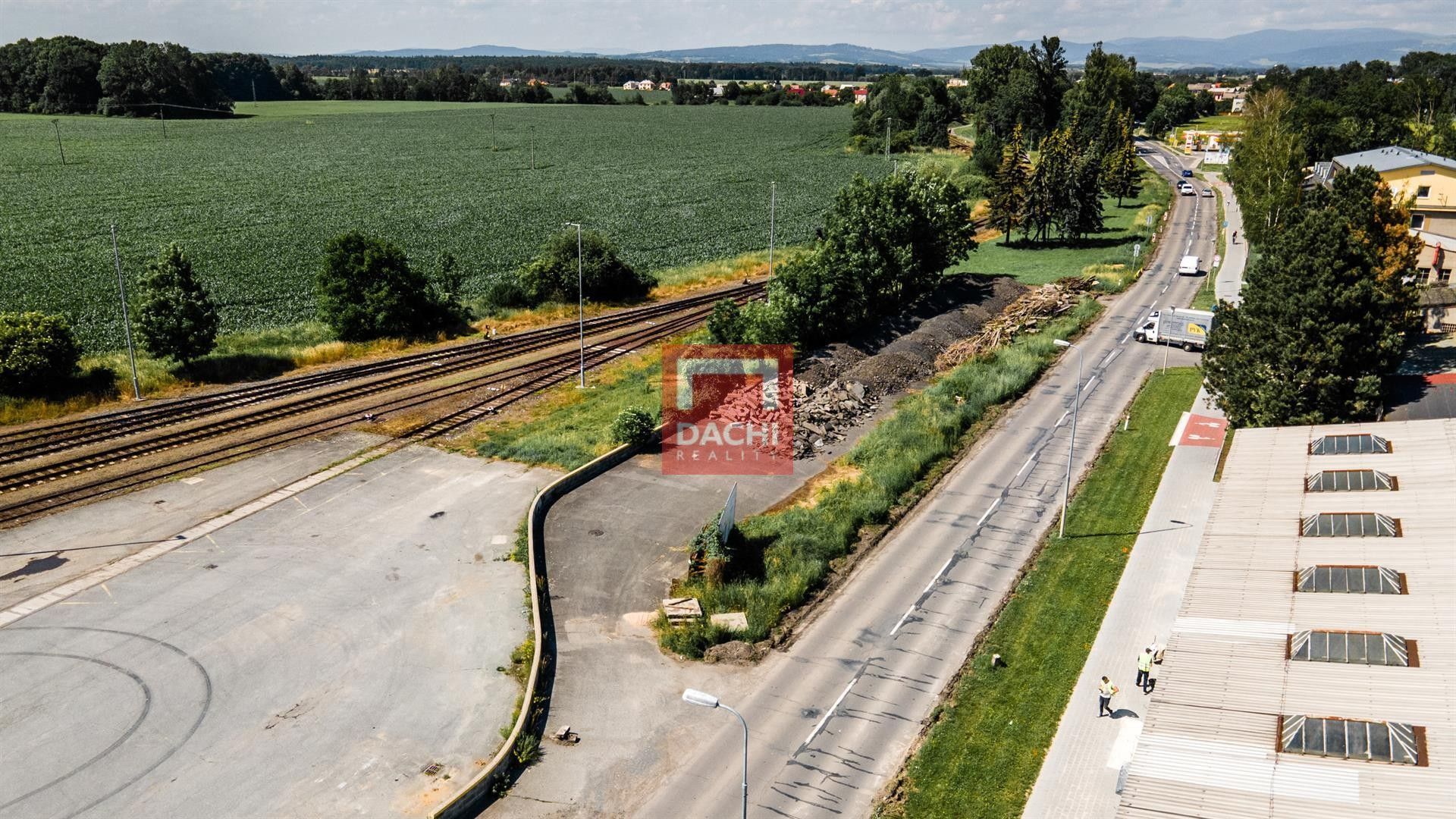 Prodej komerční pozemek - Uničovská, Litovel, 1 842 m²