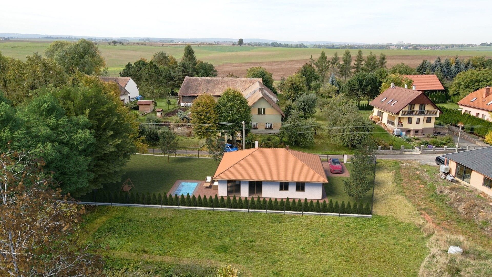 Pozemky pro bydlení, Dolní Bezděkov, 1 068 m²