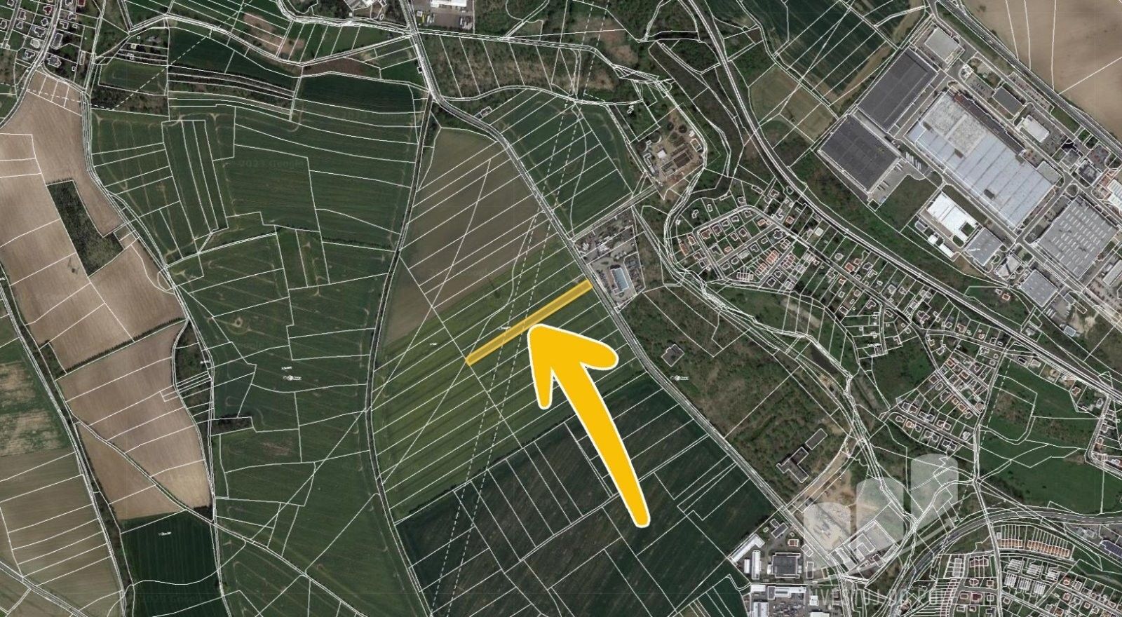 Prodej zemědělský pozemek - Praha-Kolovraty, Praha, 2 304 m²