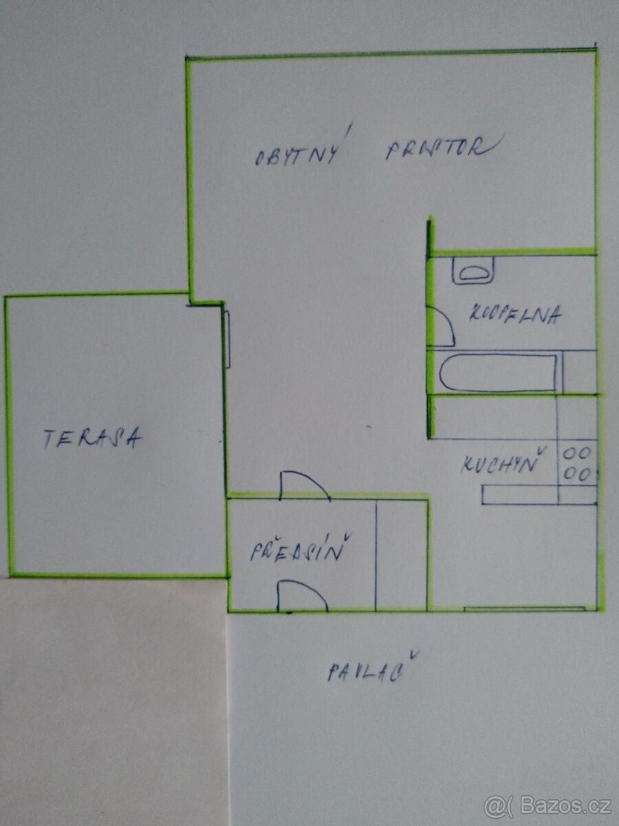 Pronájem byt 1+kk - Litomyšl, 570 01, 3 m²