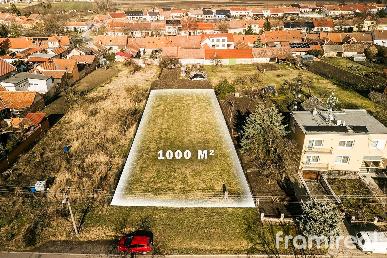 Pozemky pro bydlení, Těšany, 1 000 m²