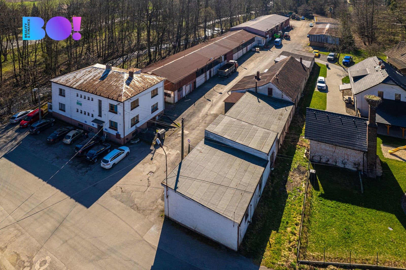 Sklady, Oldřichovice, Třinec, 2 300 m²