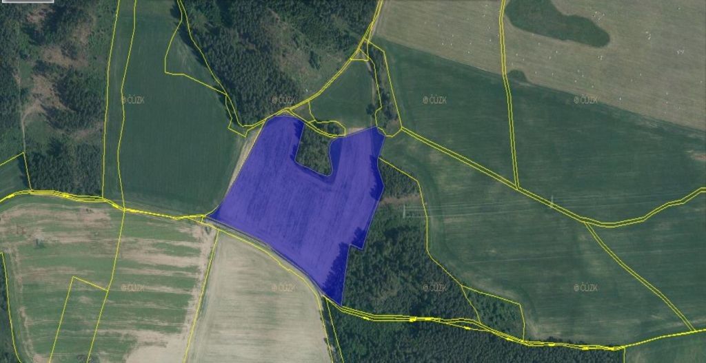 Zemědělské pozemky, Prostiboř, 44 961 m²