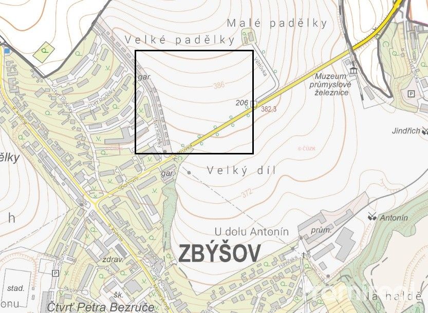 Prodej pozemek - Zbýšov u Brna, 664 11, 13 304 m²