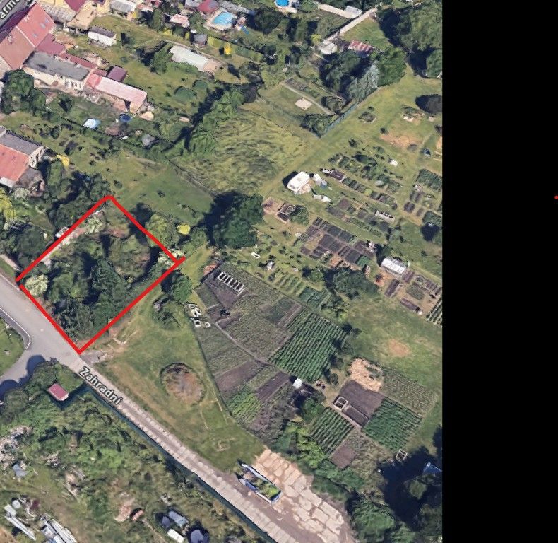 Pronájem zahrada - Pletený Újezd, 515 m²