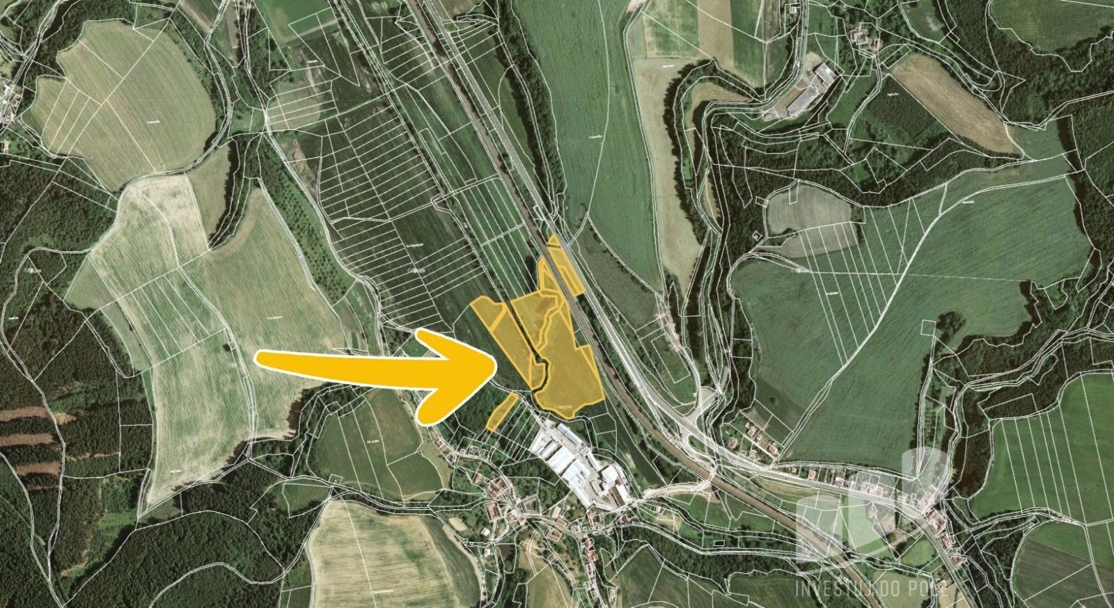 Prodej zemědělský pozemek - Skrchov, 41 369 m²