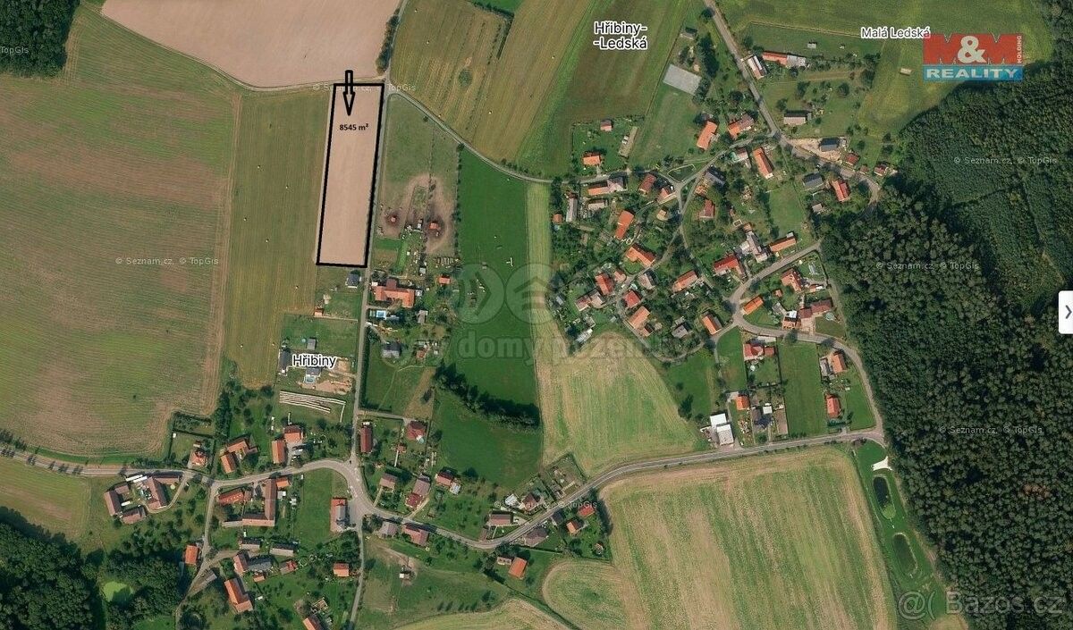 Pozemky pro bydlení, Kostelec nad Orlicí, 517 41, 8 545 m²