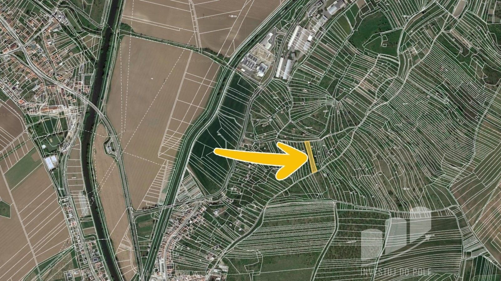 Prodej pozemek - Komenského, Židlochovice, 2 546 m²