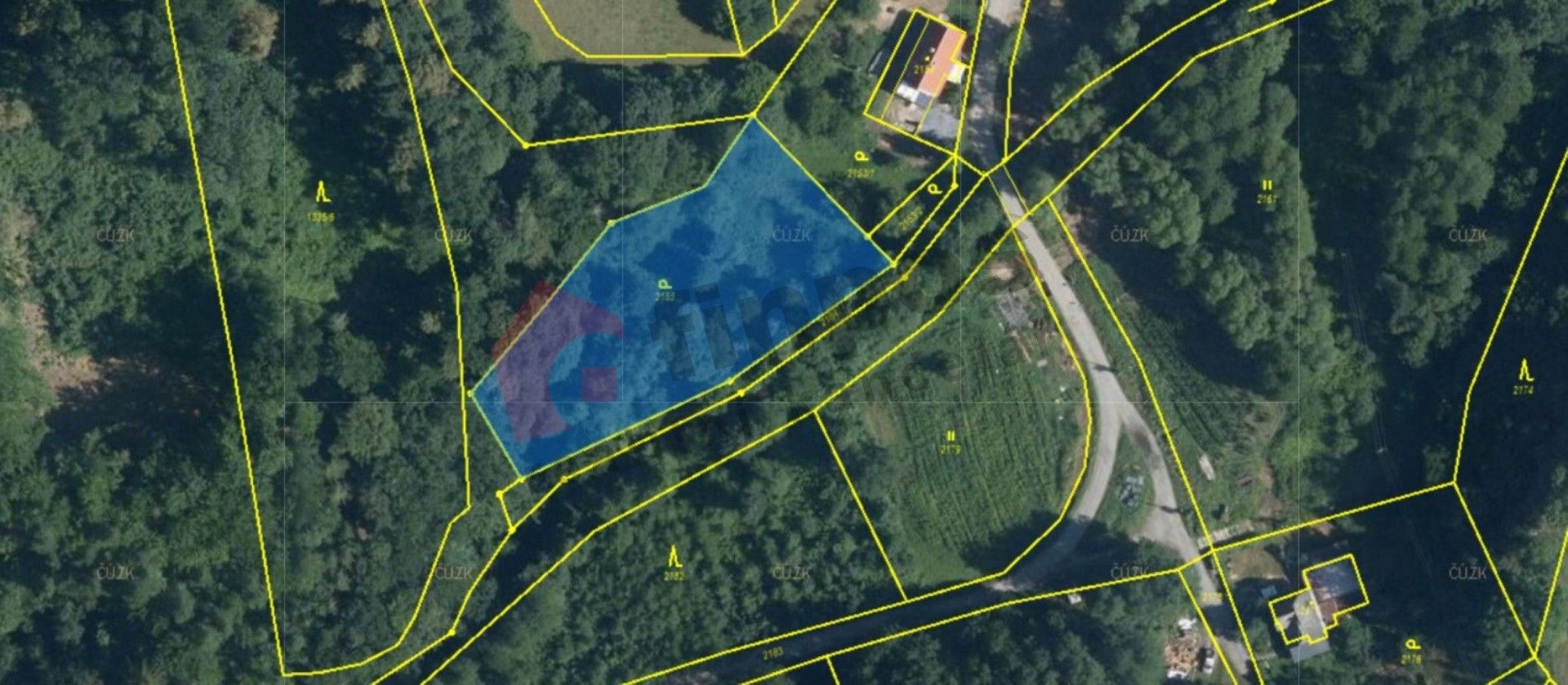 Prodej pozemek pro bydlení - Ondřejovice, Zlaté Hory, 3 055 m²