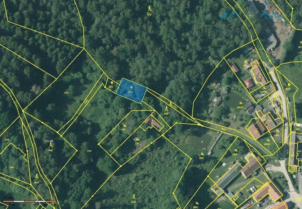 Pozemky pro bydlení, Nová Bystřice, 400 m²