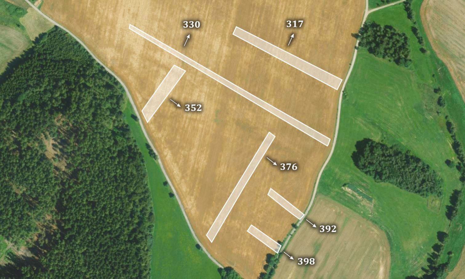 Zemědělské pozemky, Želetava, 114 541 m²