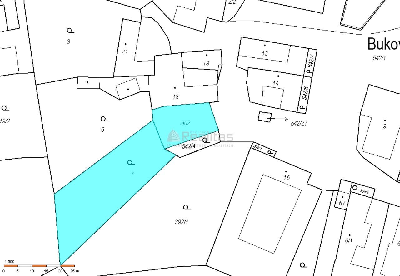 Prodej pozemek pro bydlení - Buková, Třešť, 1 118 m²