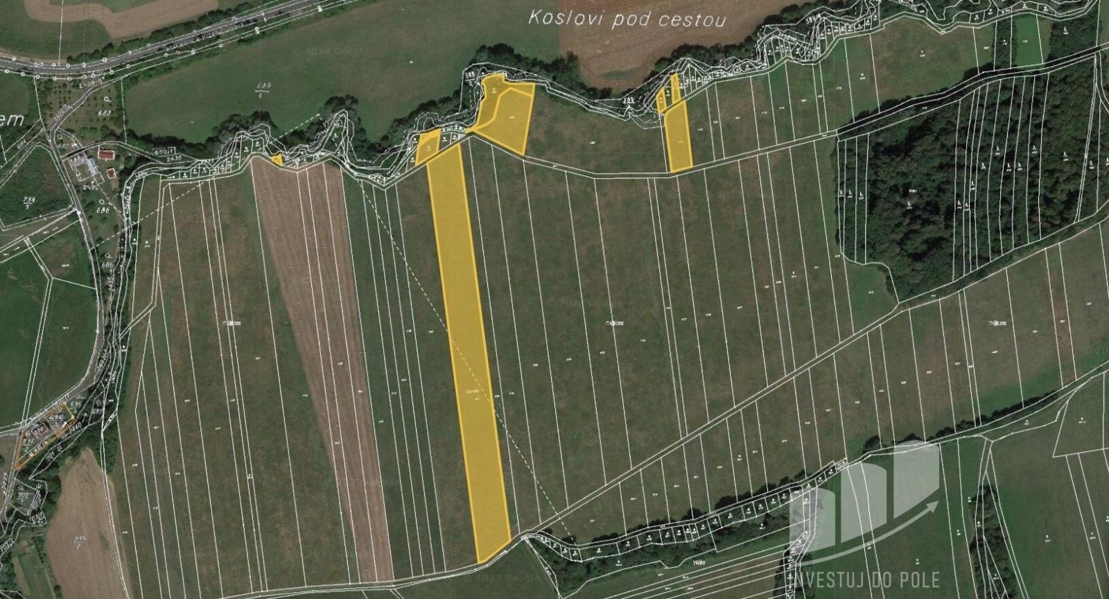 Prodej zemědělský pozemek - Police, 20 465 m²