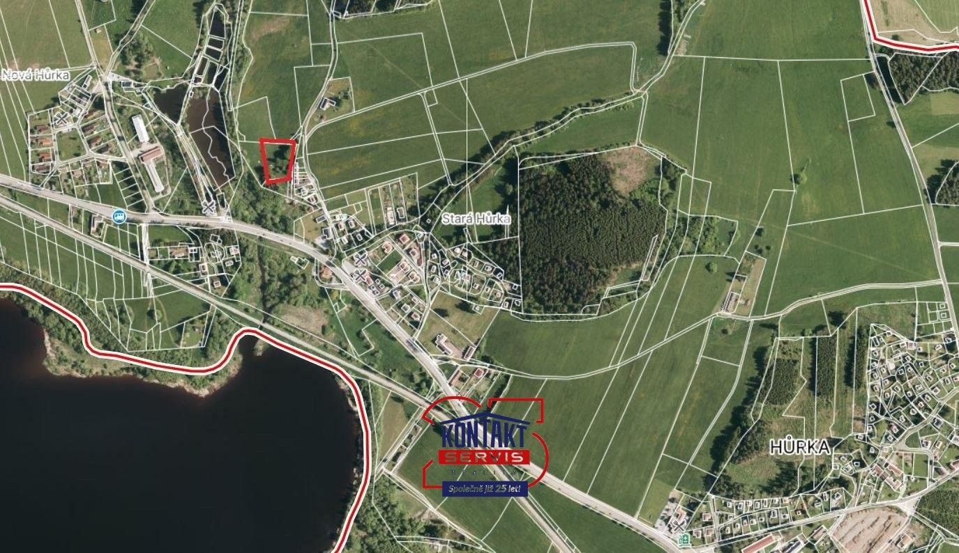 Prodej pozemek - Hůrka, Horní Planá, 3 355 m²