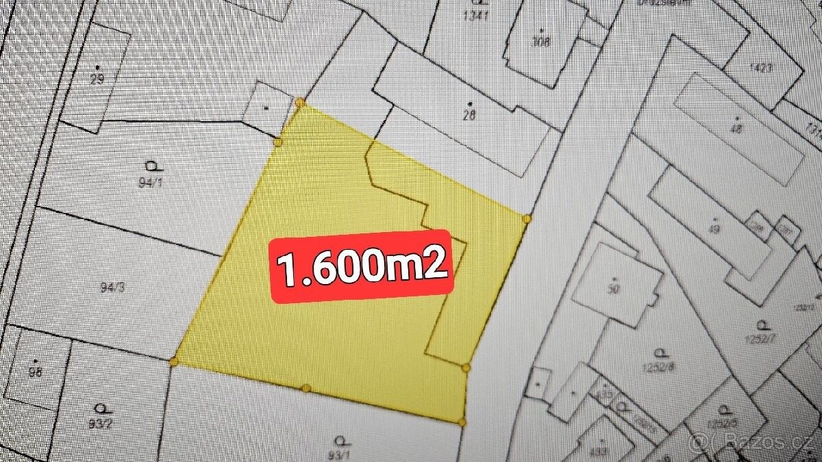 Prodej pozemek - Nymburk, 288 02, 1 600 m²