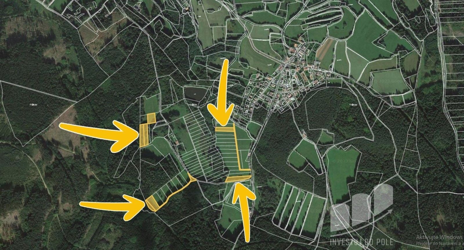 Prodej zemědělský pozemek - Nezdice na Šumavě, 6 635 m²