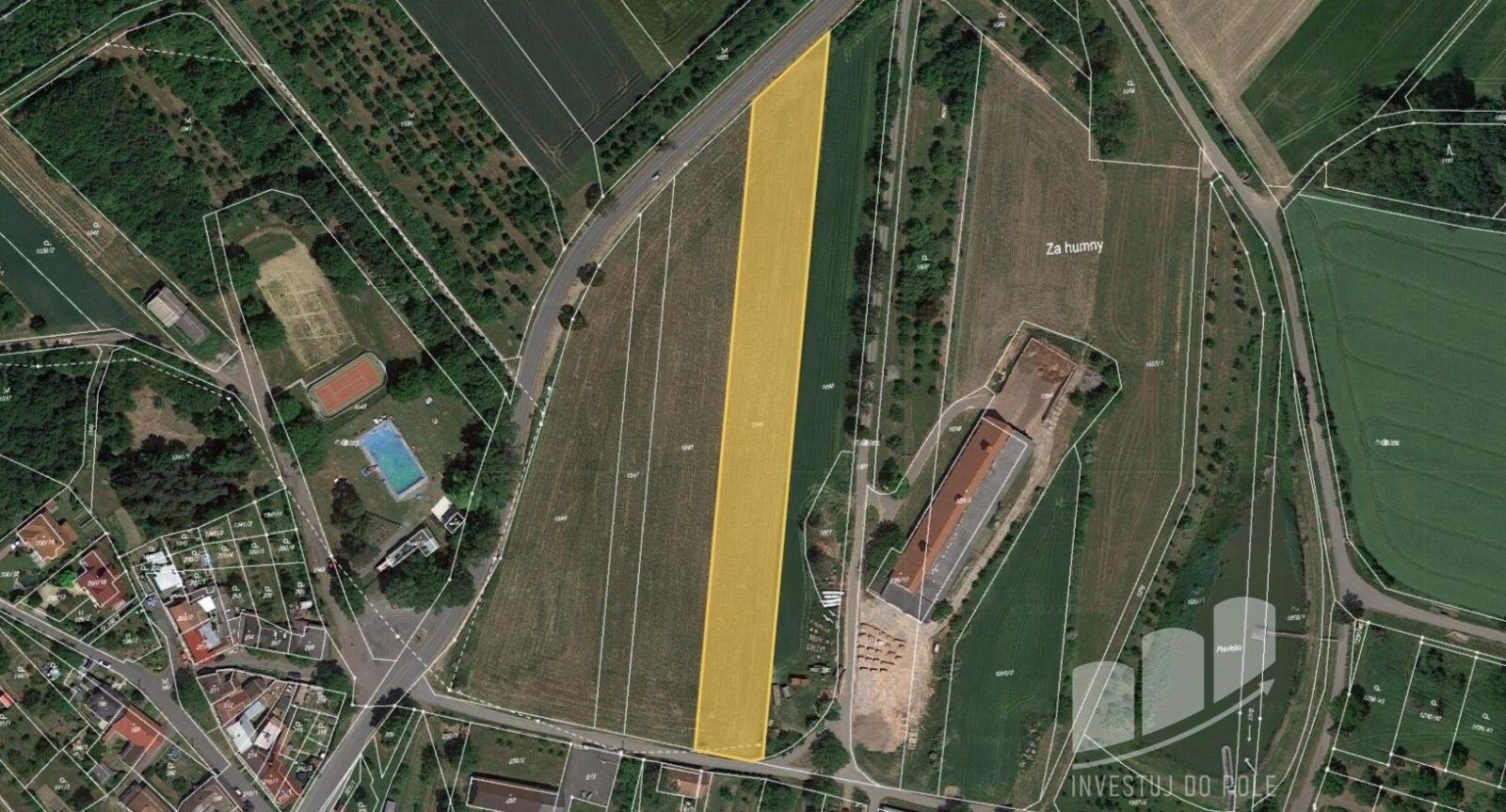 Prodej zemědělský pozemek - Tučín, 6 900 m²