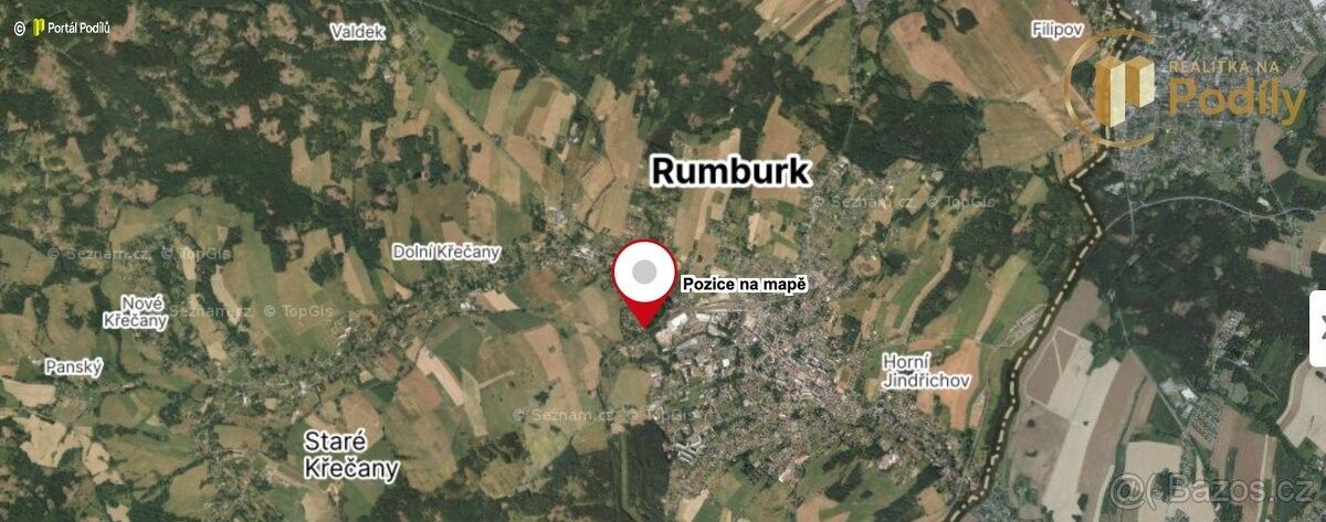 Prodej pozemek - Rumburk, 408 01, 796 m²