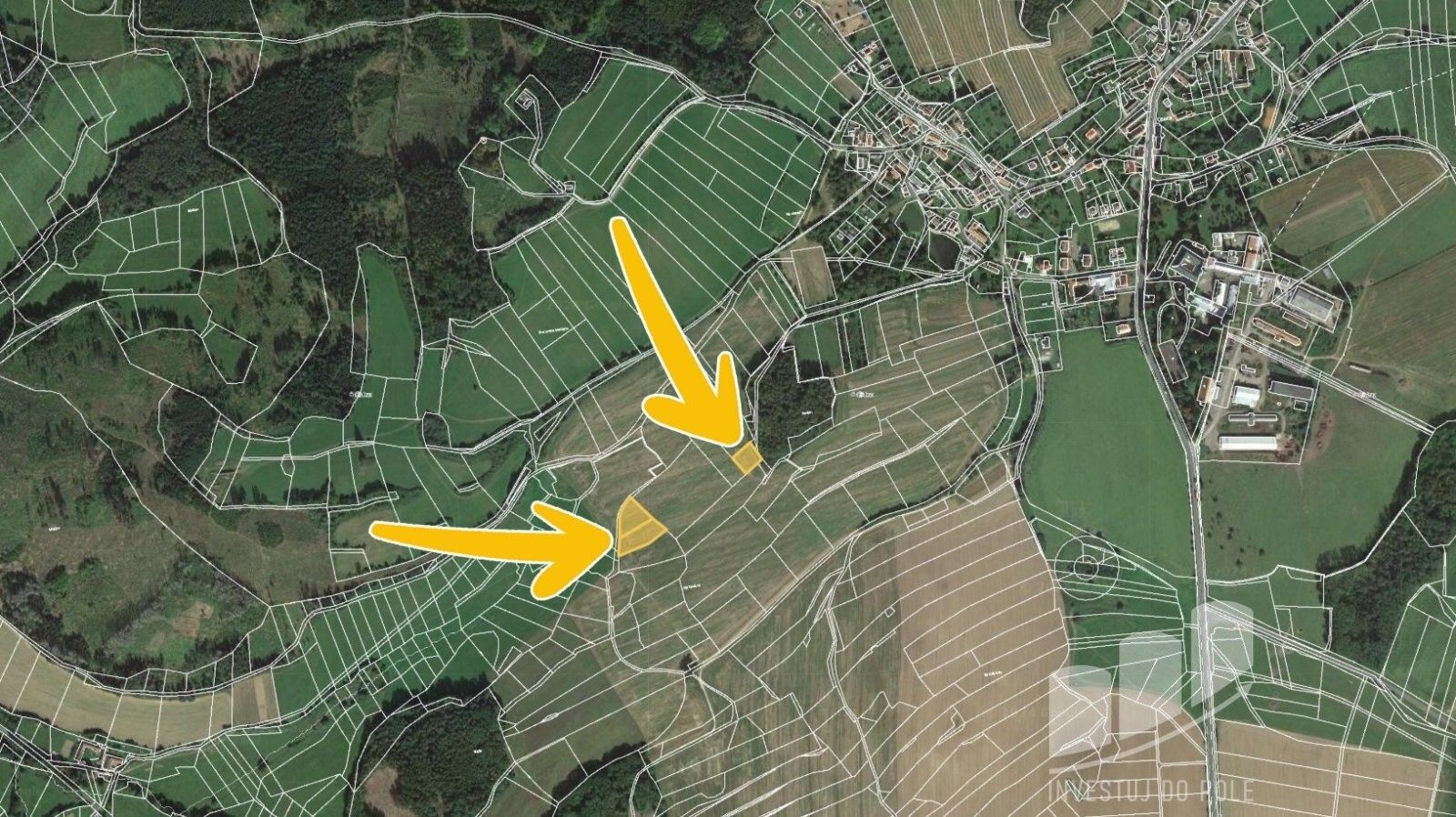 Prodej zemědělský pozemek - Oselce, 5 068 m²