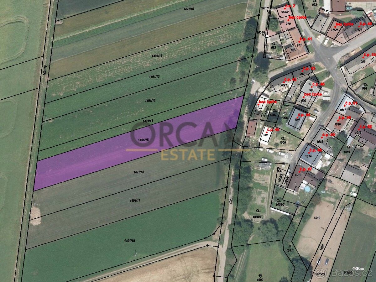 Prodej pozemek - Dub nad Moravou, 783 75, 2 682 m²