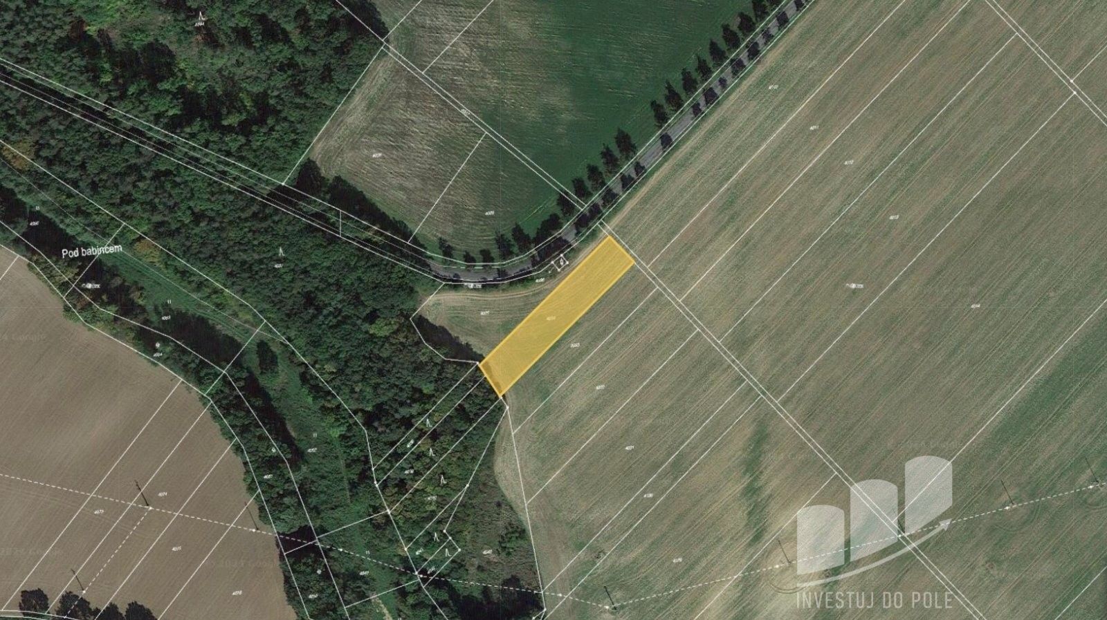 Zemědělské pozemky, Lukovany, 1 835 m²