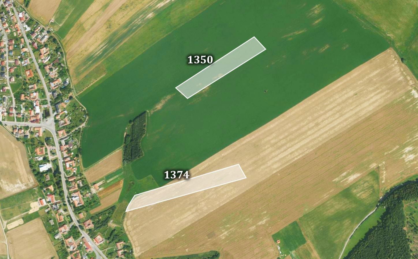 Zemědělské pozemky, Senetářov, 29 795 m²
